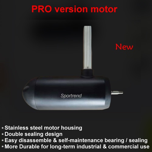 Pro version trolling motors of stainless steel housing