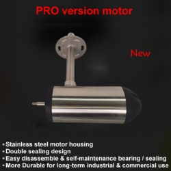 Pro version trolling motors of stainless steel housing